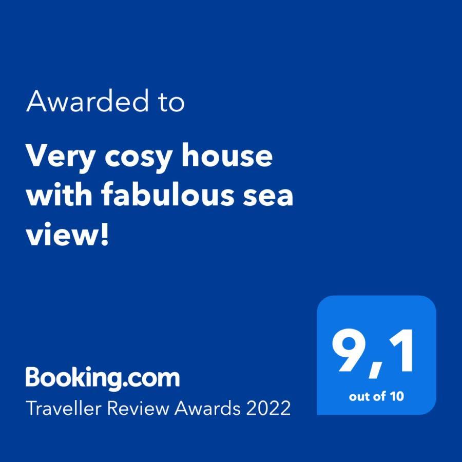 Very Cosy House With Fabulous Sea View! بيترا ليغوري المظهر الخارجي الصورة